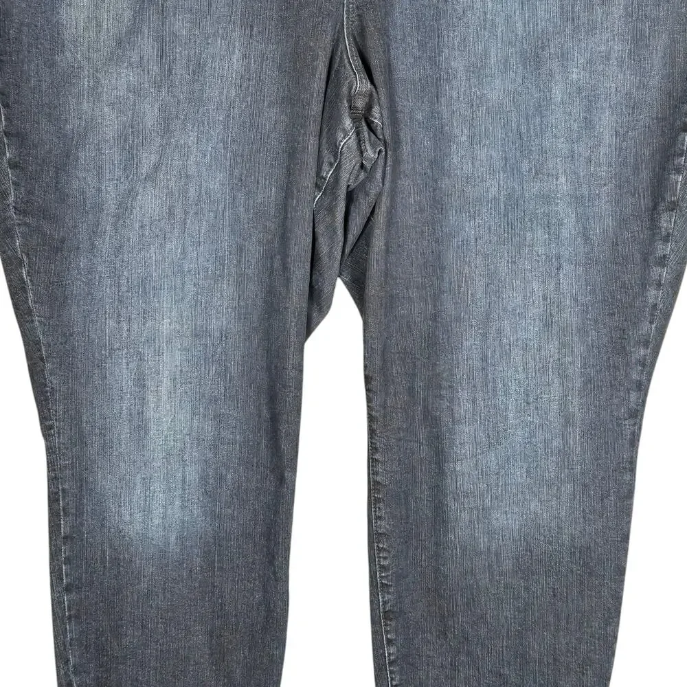 Torrid Denim Jeans 30 Plus Classic Skinny Vintage Stretch Dark Wash Mid Rise - Picture 4 of 11
